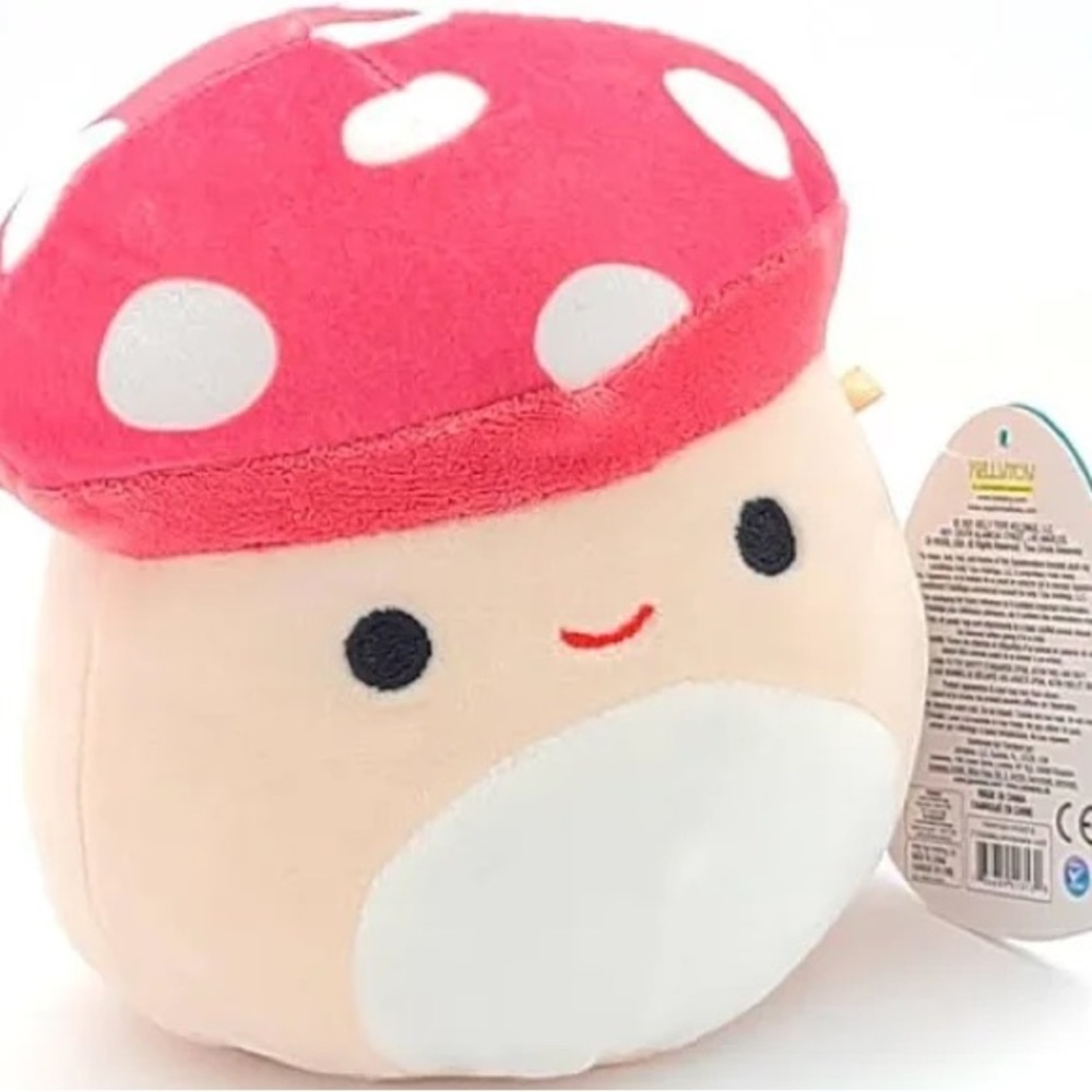 5 in Malcolm mushroom Squishmallow W/TAGS
